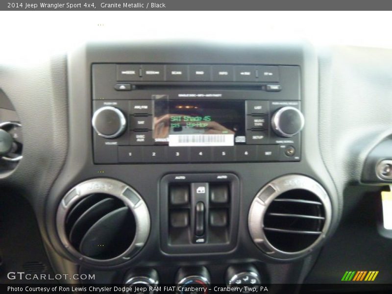 Granite Metallic / Black 2014 Jeep Wrangler Sport 4x4