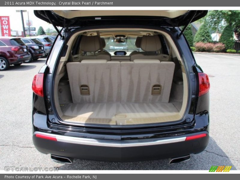Crystal Black Pearl / Parchment 2011 Acura MDX Technology