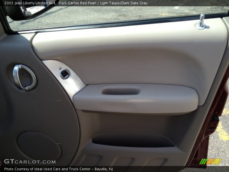 Dark Garnet Red Pearl / Light Taupe/Dark Slate Gray 2003 Jeep Liberty Limited 4x4