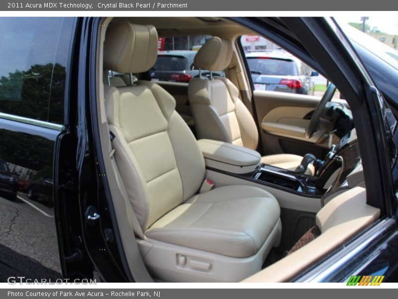 Crystal Black Pearl / Parchment 2011 Acura MDX Technology