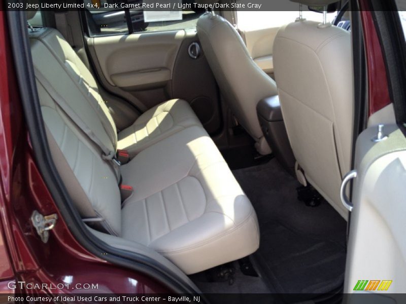 Dark Garnet Red Pearl / Light Taupe/Dark Slate Gray 2003 Jeep Liberty Limited 4x4