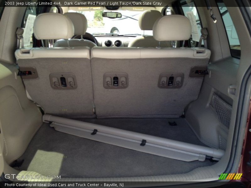 Dark Garnet Red Pearl / Light Taupe/Dark Slate Gray 2003 Jeep Liberty Limited 4x4