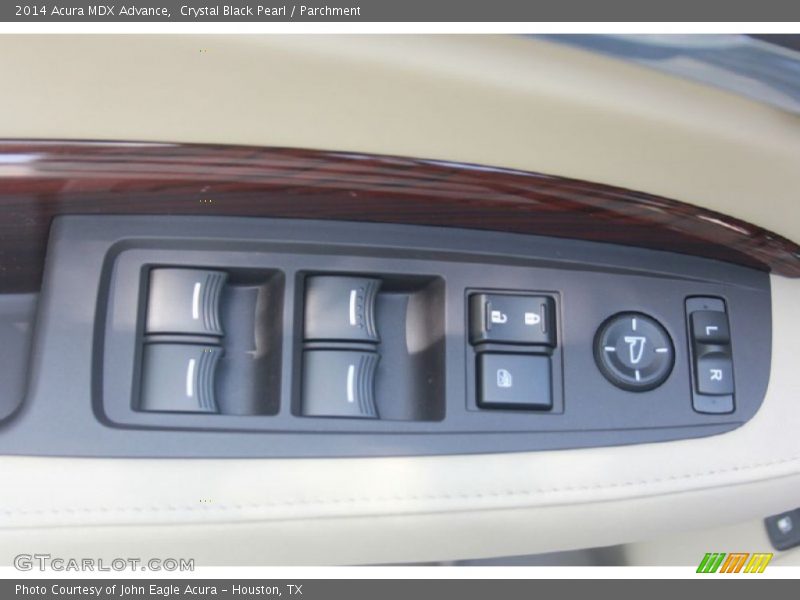 Crystal Black Pearl / Parchment 2014 Acura MDX Advance
