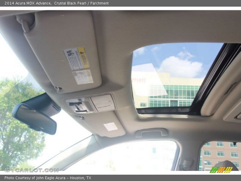 Crystal Black Pearl / Parchment 2014 Acura MDX Advance