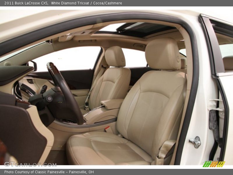 White Diamond Tricoat / Cocoa/Cashmere 2011 Buick LaCrosse CXS