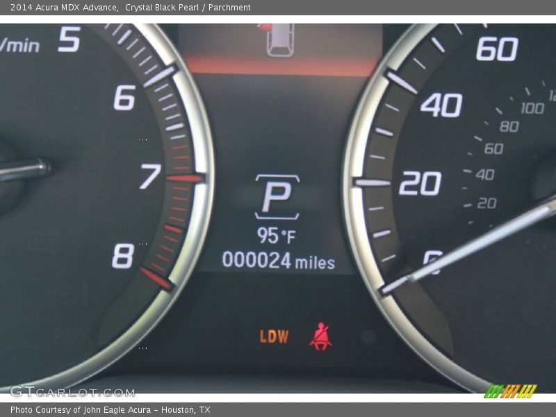 Crystal Black Pearl / Parchment 2014 Acura MDX Advance