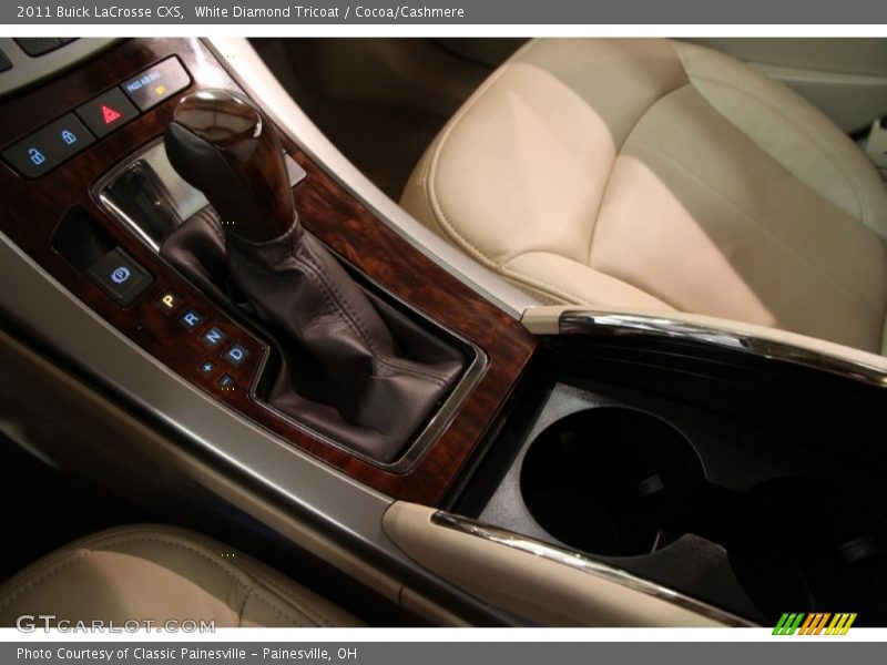White Diamond Tricoat / Cocoa/Cashmere 2011 Buick LaCrosse CXS