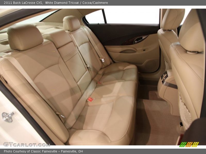 White Diamond Tricoat / Cocoa/Cashmere 2011 Buick LaCrosse CXS