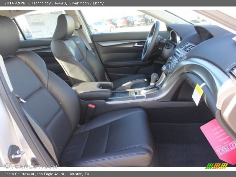 Silver Moon / Ebony 2014 Acura TL Technology SH-AWD