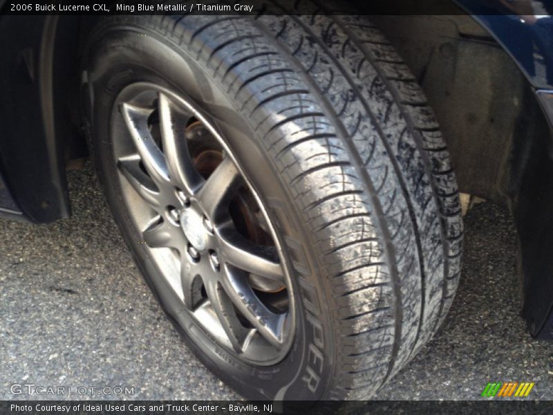 Ming Blue Metallic / Titanium Gray 2006 Buick Lucerne CXL