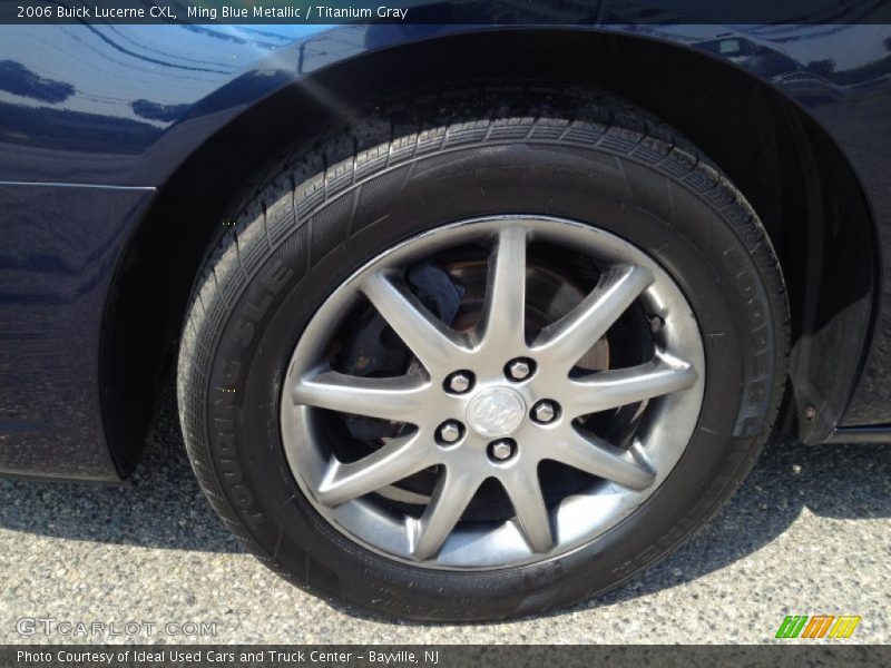 Ming Blue Metallic / Titanium Gray 2006 Buick Lucerne CXL