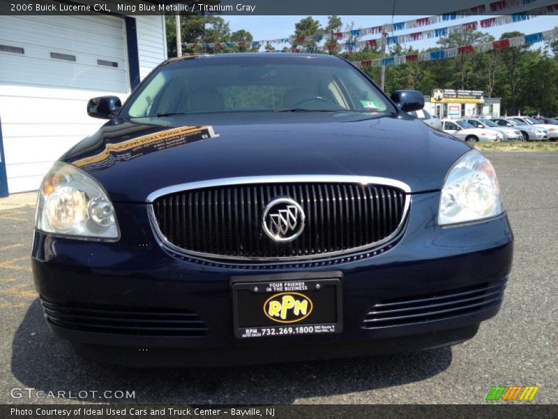 Ming Blue Metallic / Titanium Gray 2006 Buick Lucerne CXL