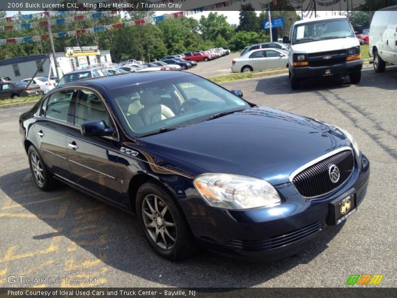 Ming Blue Metallic / Titanium Gray 2006 Buick Lucerne CXL