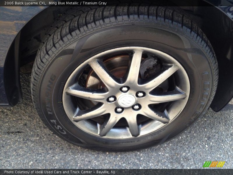 Ming Blue Metallic / Titanium Gray 2006 Buick Lucerne CXL
