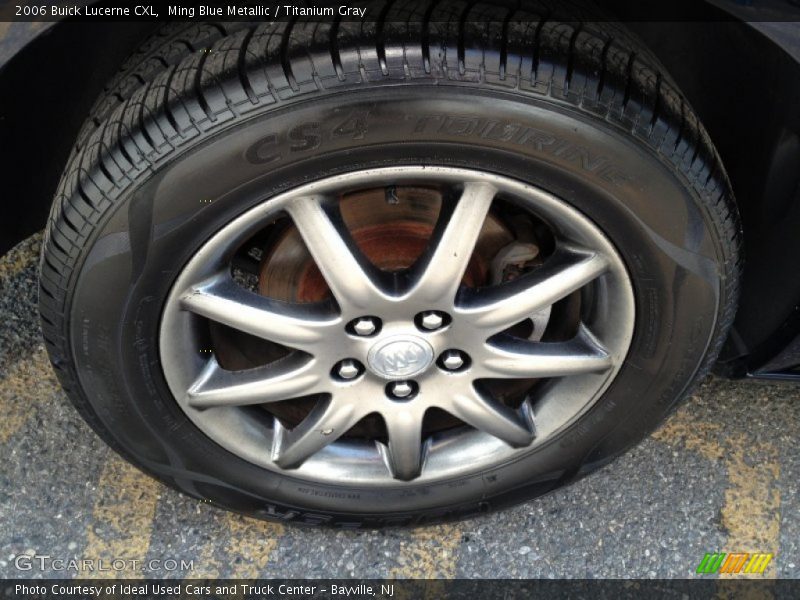 Ming Blue Metallic / Titanium Gray 2006 Buick Lucerne CXL