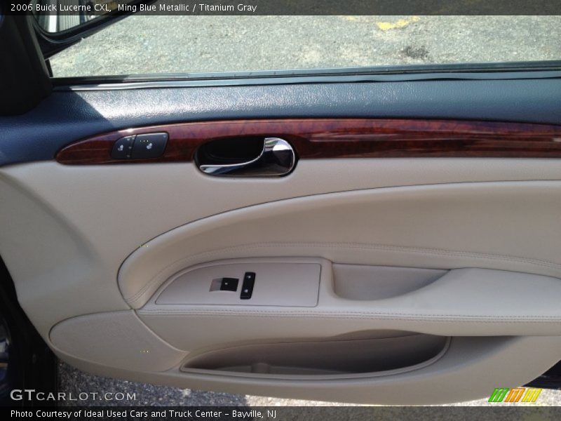 Ming Blue Metallic / Titanium Gray 2006 Buick Lucerne CXL