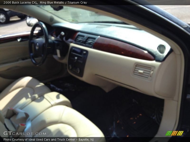 Ming Blue Metallic / Titanium Gray 2006 Buick Lucerne CXL