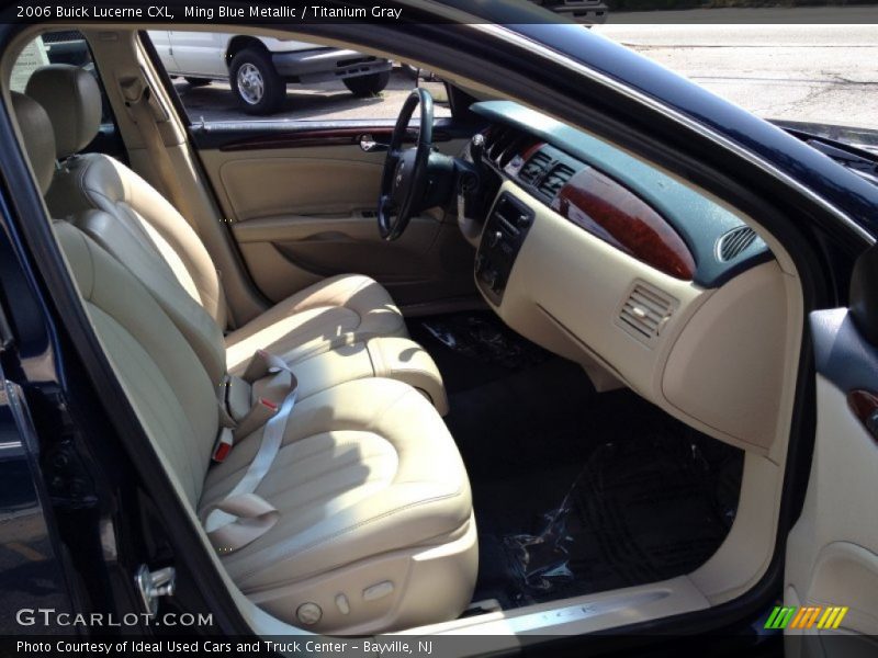 Ming Blue Metallic / Titanium Gray 2006 Buick Lucerne CXL