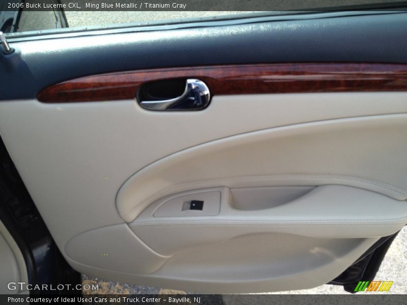 Ming Blue Metallic / Titanium Gray 2006 Buick Lucerne CXL