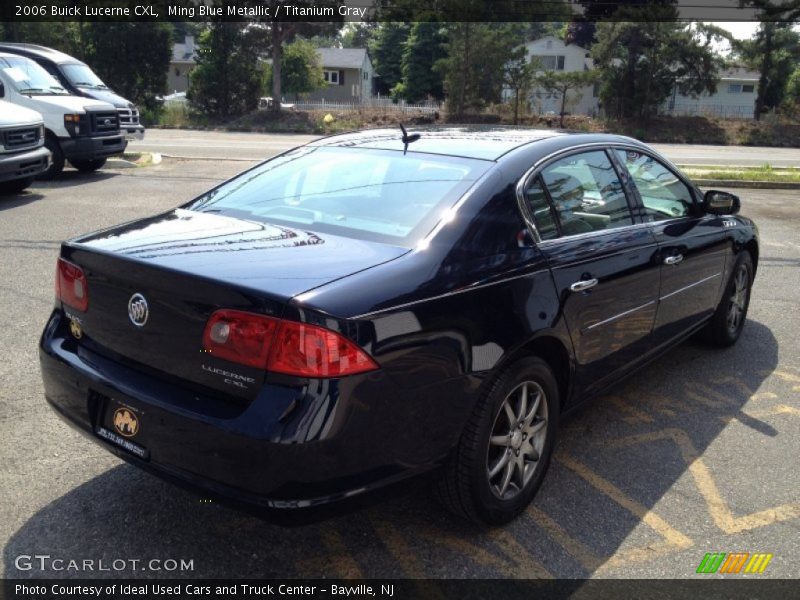 Ming Blue Metallic / Titanium Gray 2006 Buick Lucerne CXL