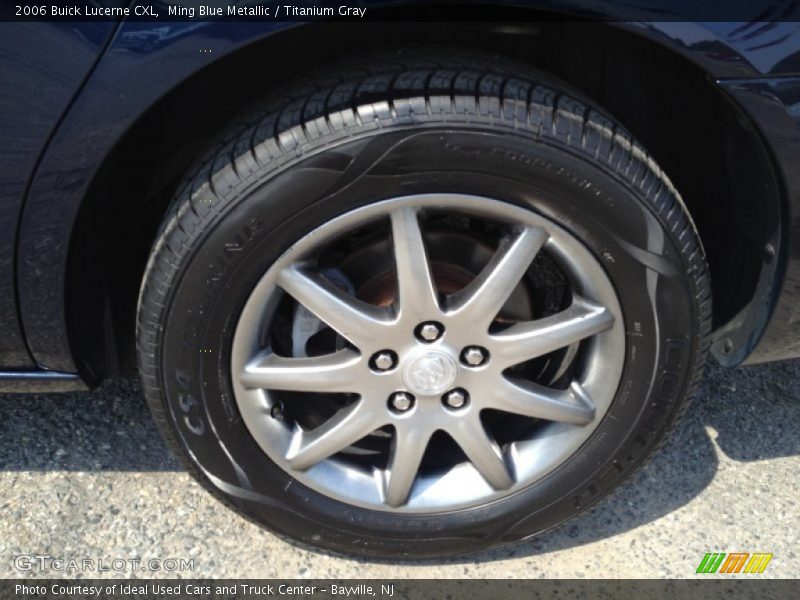 Ming Blue Metallic / Titanium Gray 2006 Buick Lucerne CXL