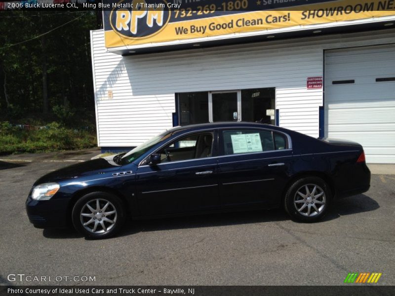 Ming Blue Metallic / Titanium Gray 2006 Buick Lucerne CXL