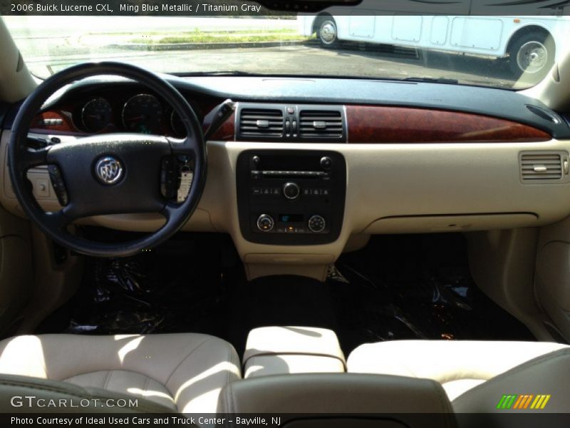 Ming Blue Metallic / Titanium Gray 2006 Buick Lucerne CXL