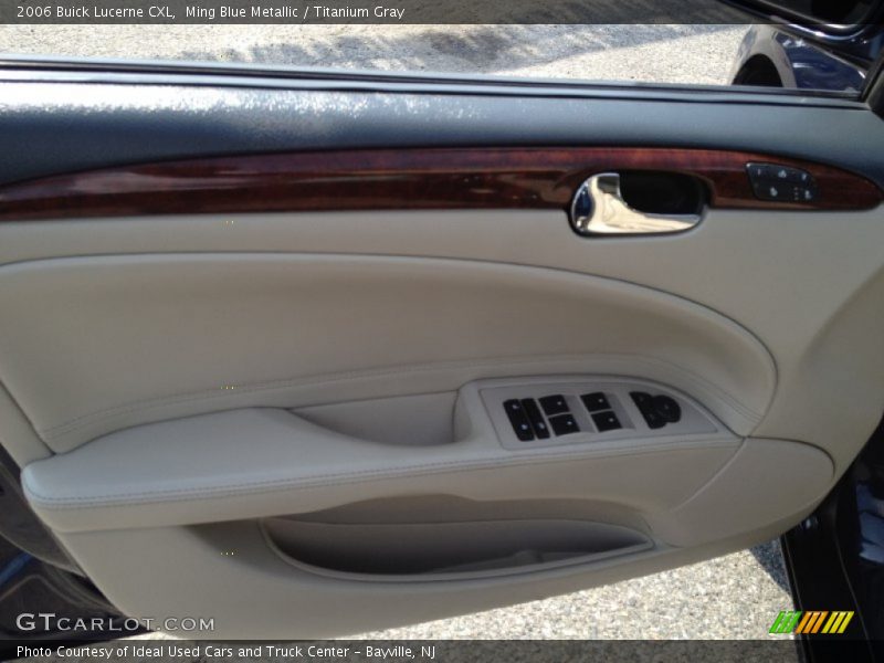 Ming Blue Metallic / Titanium Gray 2006 Buick Lucerne CXL