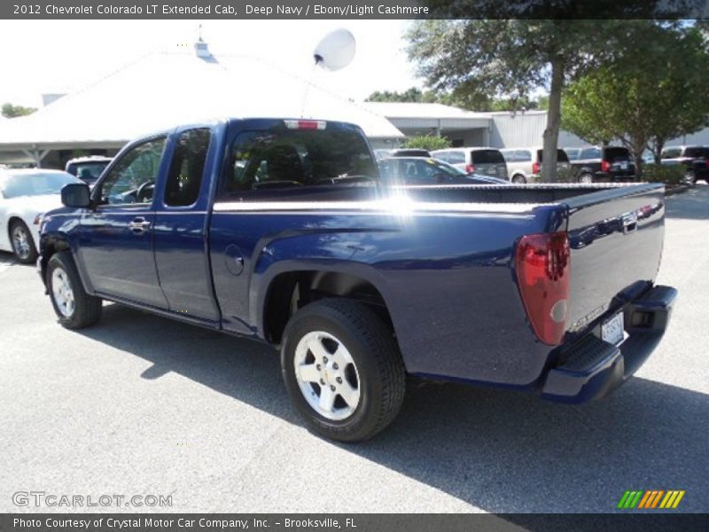 Deep Navy / Ebony/Light Cashmere 2012 Chevrolet Colorado LT Extended Cab