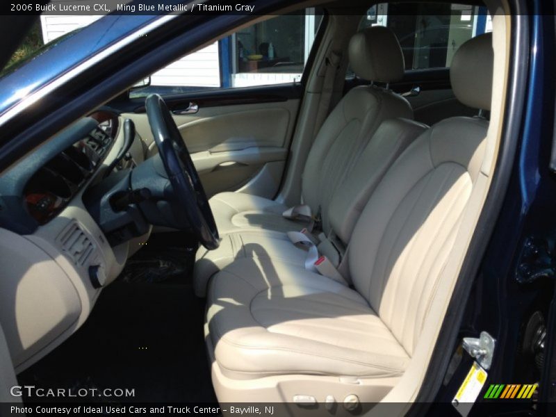 Ming Blue Metallic / Titanium Gray 2006 Buick Lucerne CXL
