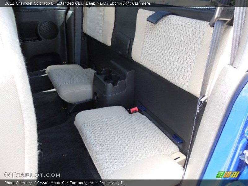 Deep Navy / Ebony/Light Cashmere 2012 Chevrolet Colorado LT Extended Cab