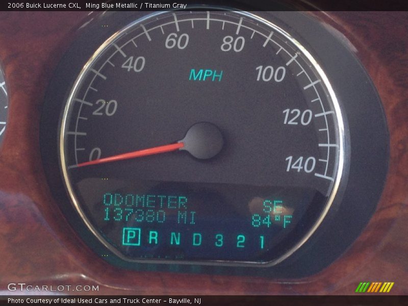 Ming Blue Metallic / Titanium Gray 2006 Buick Lucerne CXL