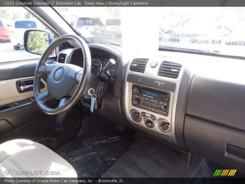 Deep Navy / Ebony/Light Cashmere 2012 Chevrolet Colorado LT Extended Cab