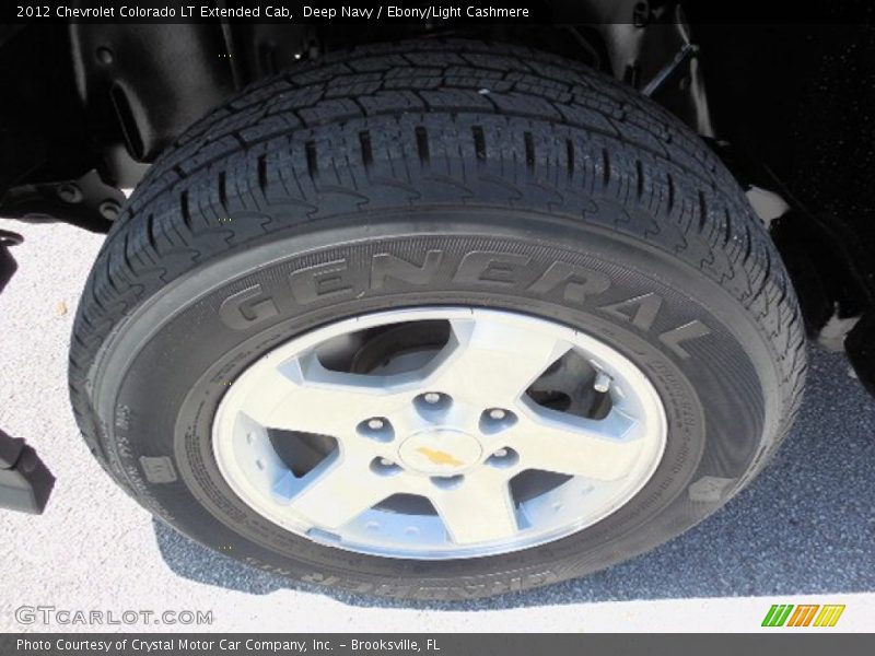 Deep Navy / Ebony/Light Cashmere 2012 Chevrolet Colorado LT Extended Cab