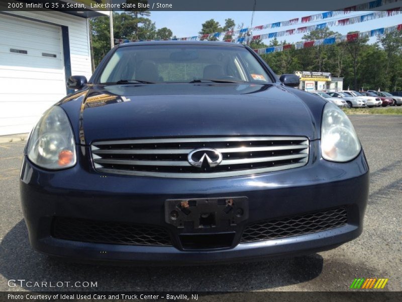 Lakeshore Slate Blue / Stone 2005 Infiniti G 35 x Sedan