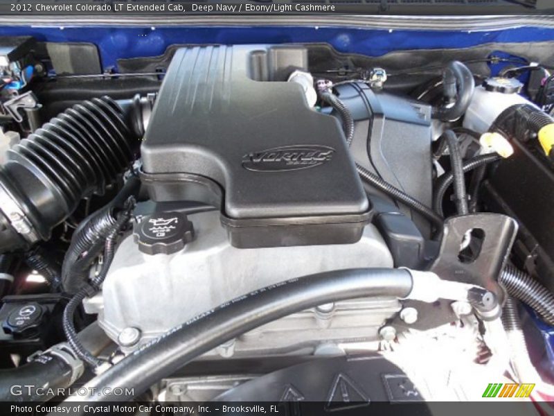 Deep Navy / Ebony/Light Cashmere 2012 Chevrolet Colorado LT Extended Cab