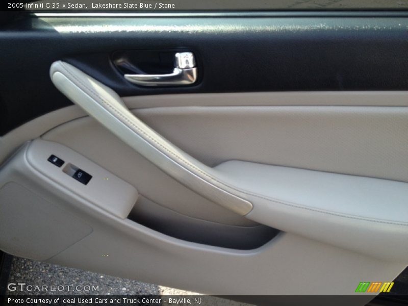 Lakeshore Slate Blue / Stone 2005 Infiniti G 35 x Sedan