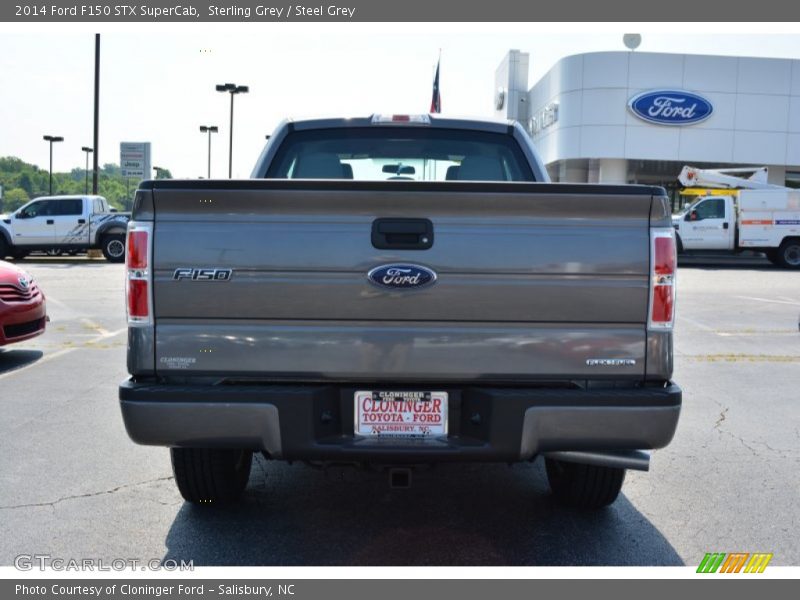 Sterling Grey / Steel Grey 2014 Ford F150 STX SuperCab