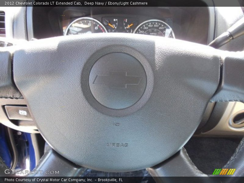 Deep Navy / Ebony/Light Cashmere 2012 Chevrolet Colorado LT Extended Cab