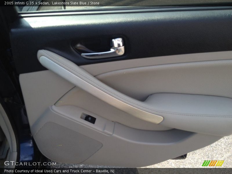 Lakeshore Slate Blue / Stone 2005 Infiniti G 35 x Sedan