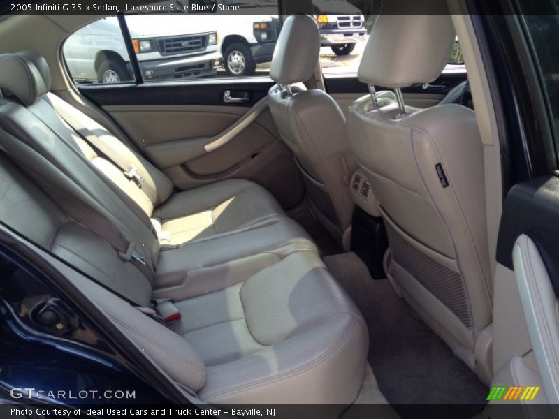 Lakeshore Slate Blue / Stone 2005 Infiniti G 35 x Sedan