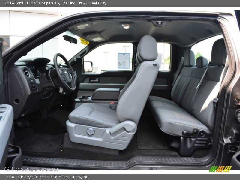 Sterling Grey / Steel Grey 2014 Ford F150 STX SuperCab