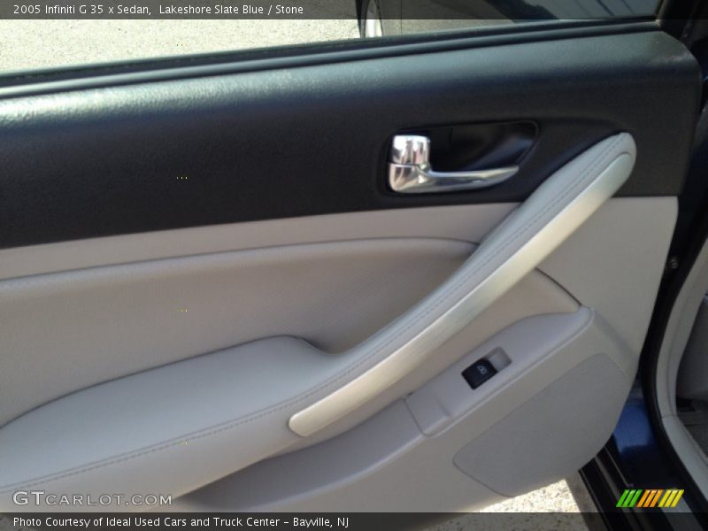 Lakeshore Slate Blue / Stone 2005 Infiniti G 35 x Sedan