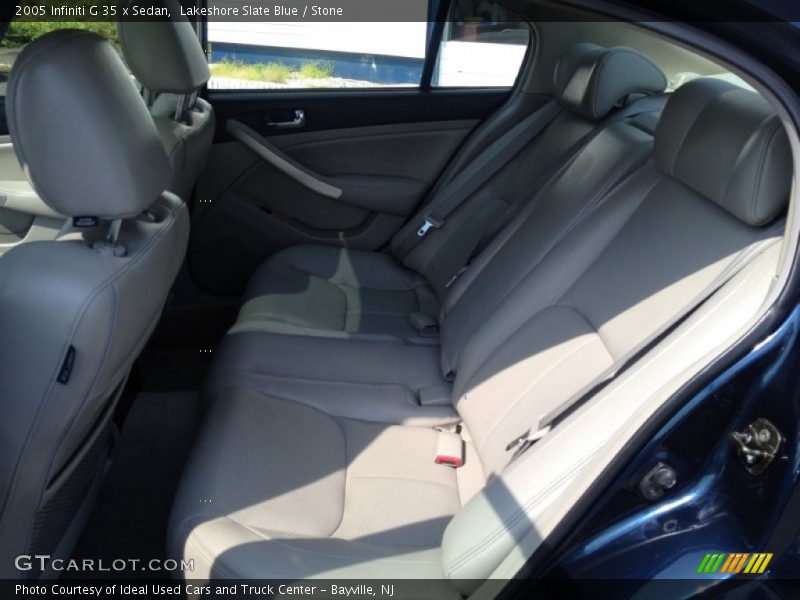 Lakeshore Slate Blue / Stone 2005 Infiniti G 35 x Sedan