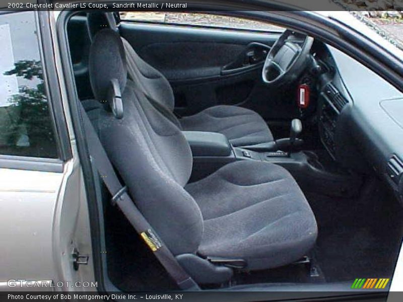 Sandrift Metallic / Neutral 2002 Chevrolet Cavalier LS Coupe