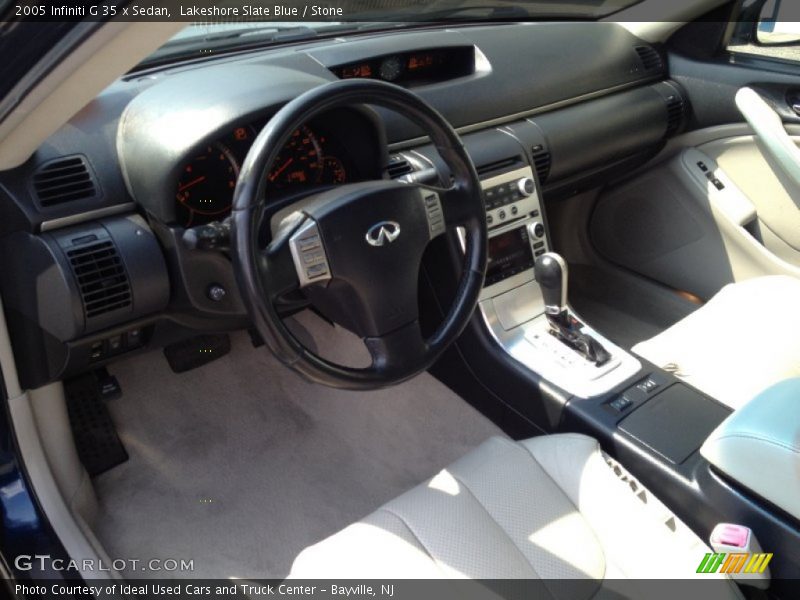 Lakeshore Slate Blue / Stone 2005 Infiniti G 35 x Sedan
