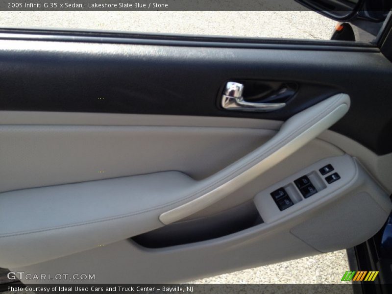 Lakeshore Slate Blue / Stone 2005 Infiniti G 35 x Sedan