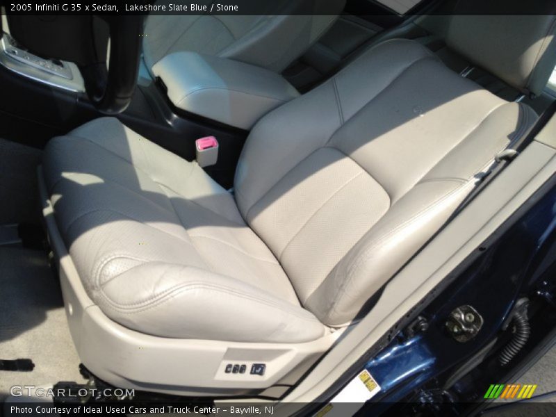 Lakeshore Slate Blue / Stone 2005 Infiniti G 35 x Sedan