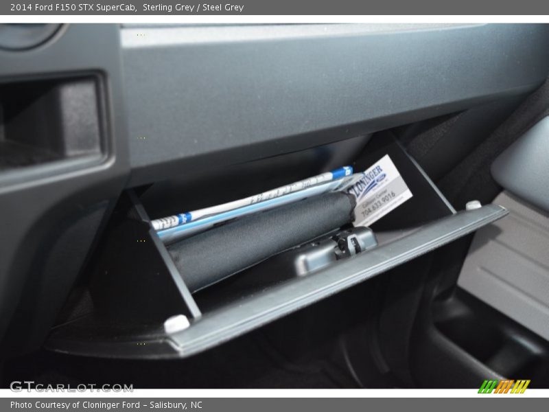 Sterling Grey / Steel Grey 2014 Ford F150 STX SuperCab