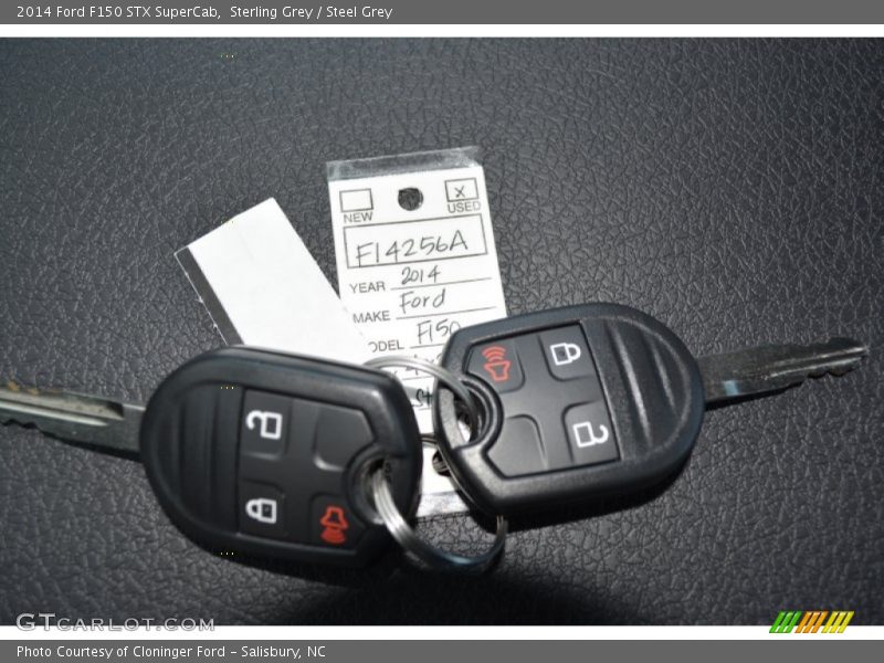 Sterling Grey / Steel Grey 2014 Ford F150 STX SuperCab